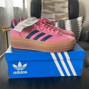 Adidas Gazelle Bold Pink Glow (platform)